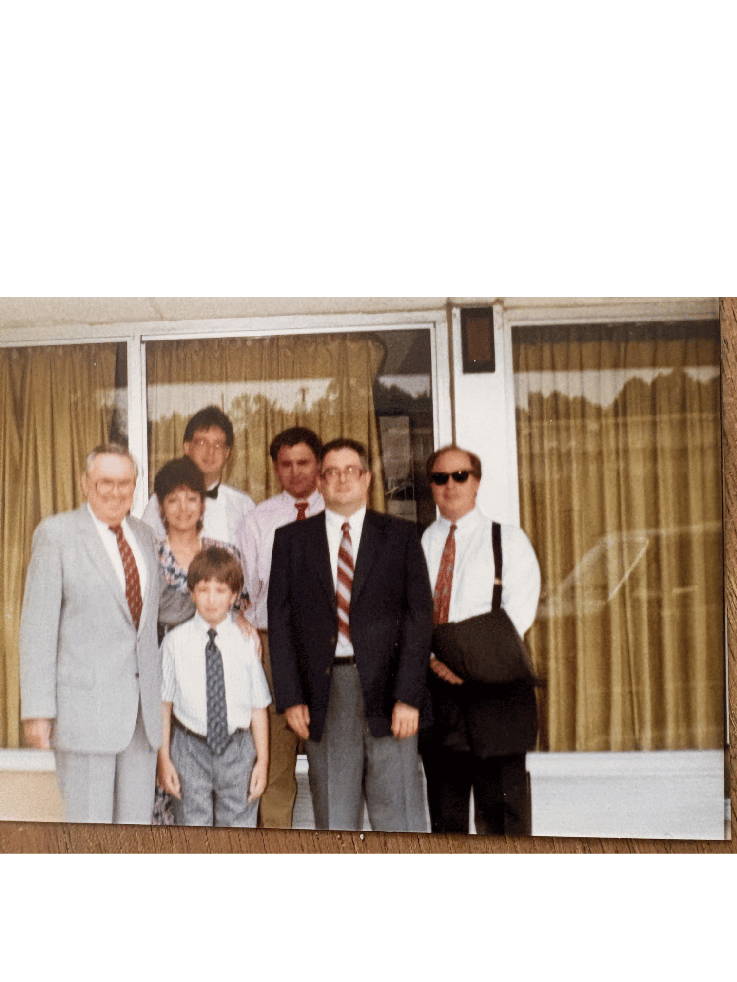Keith with family