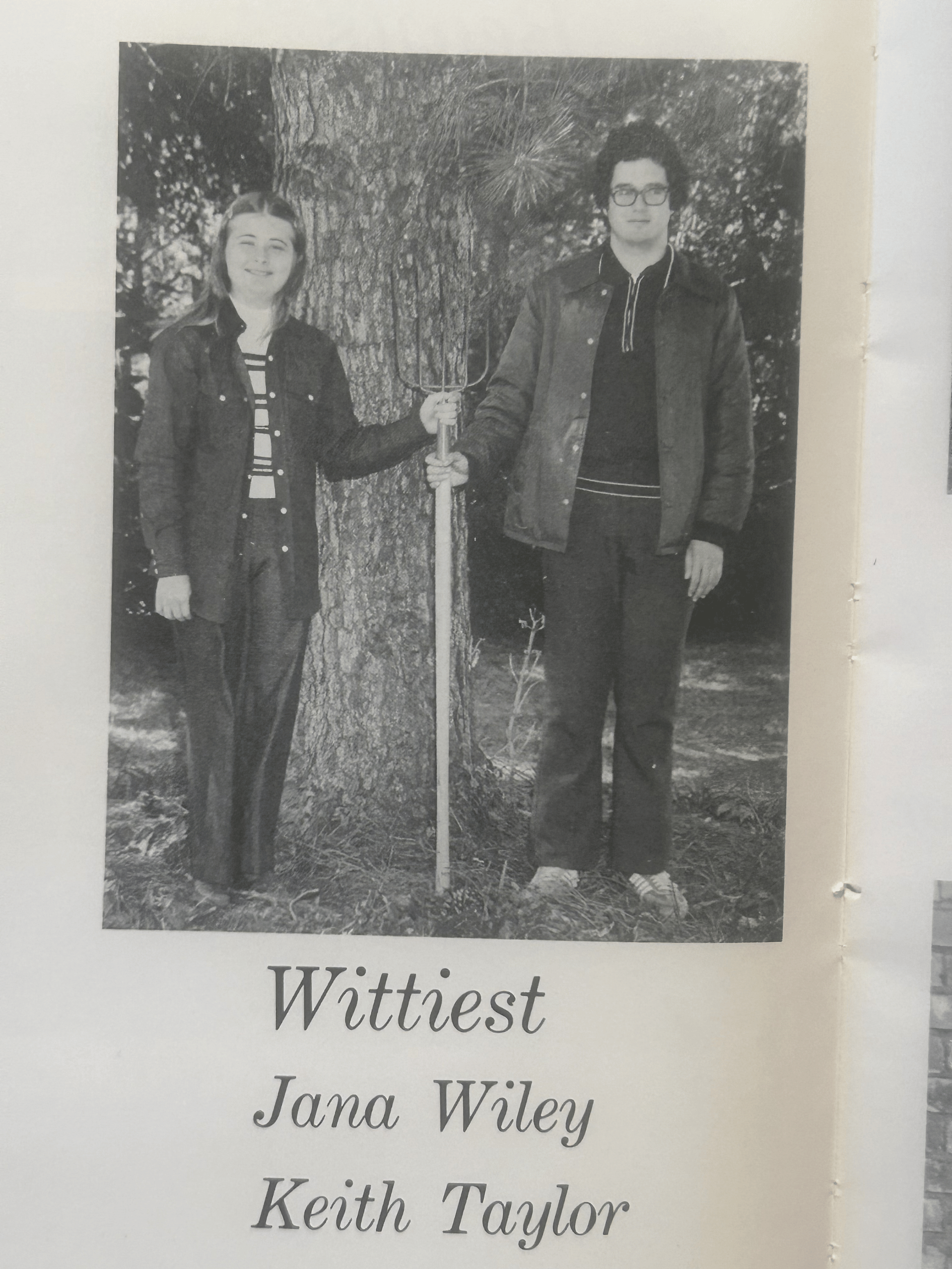 Keith Taylor — voted Wittiest